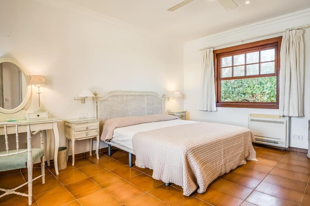 La Calma Espectacular Villa Con Jardin Y Piscina En Menorca S'Algar Exterior foto