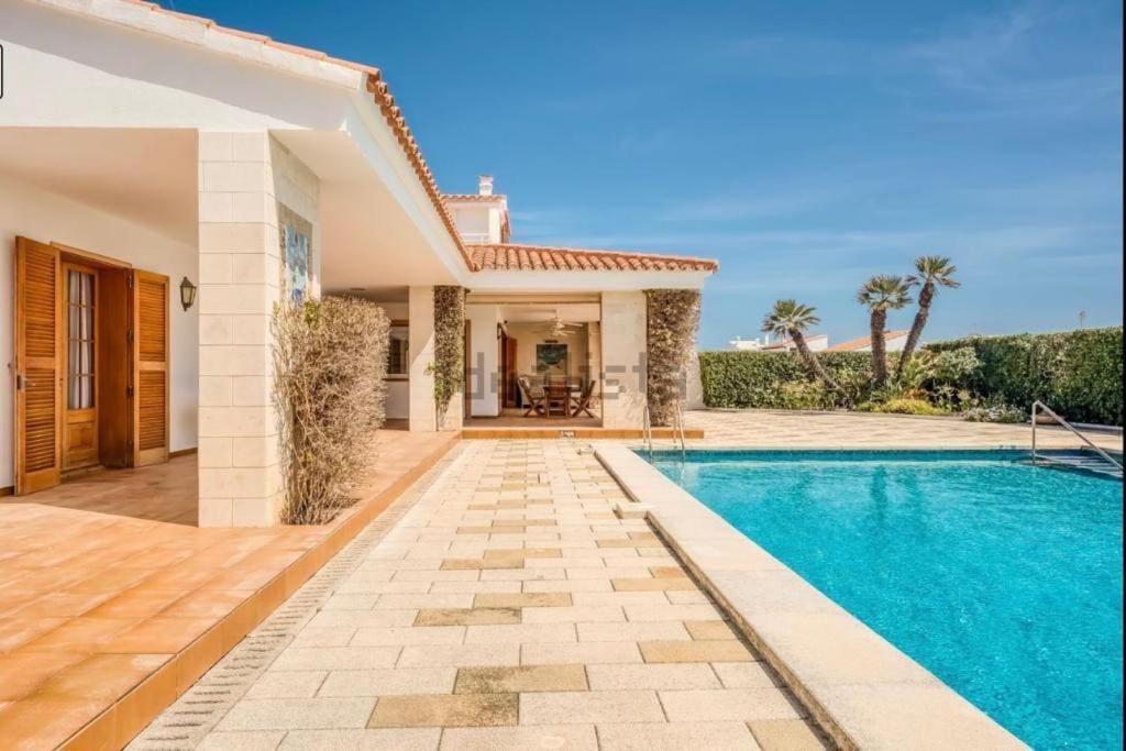 La Calma Espectacular Villa Con Jardin Y Piscina En Menorca S'Algar Exterior foto